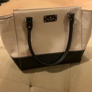 Kate spade large shoulder tote bag